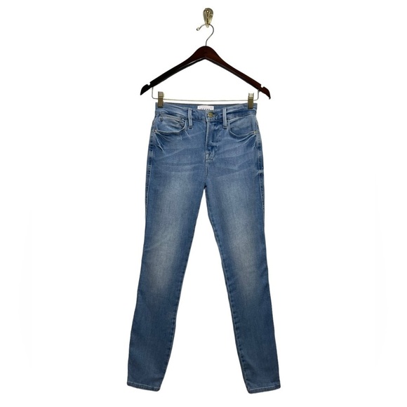 FRAME Le High Skinny Double Needle Jeans Tropic 25 - Picture 7 of 13